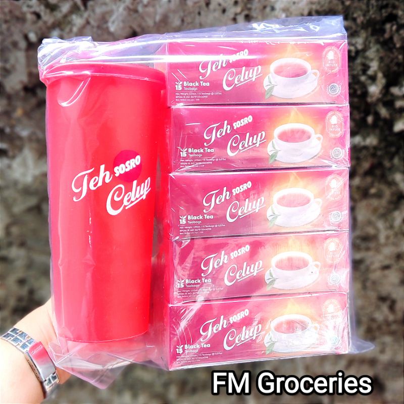 

Teh Celup Sosro 5 pack + Tumbler