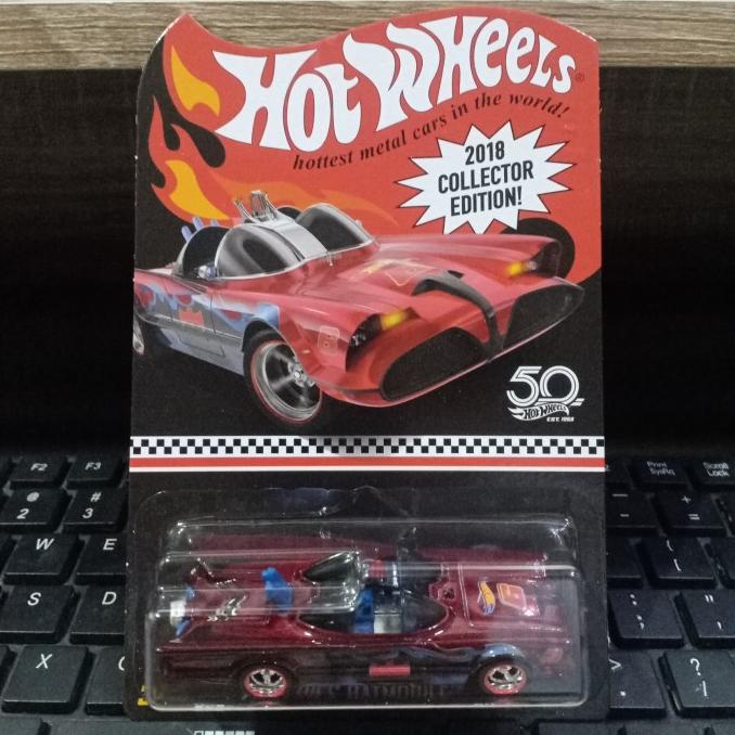 HOTWHEELS TV SERIES BATMOBILE 2018 COLLECTOR EDITION BAN KARET HW
