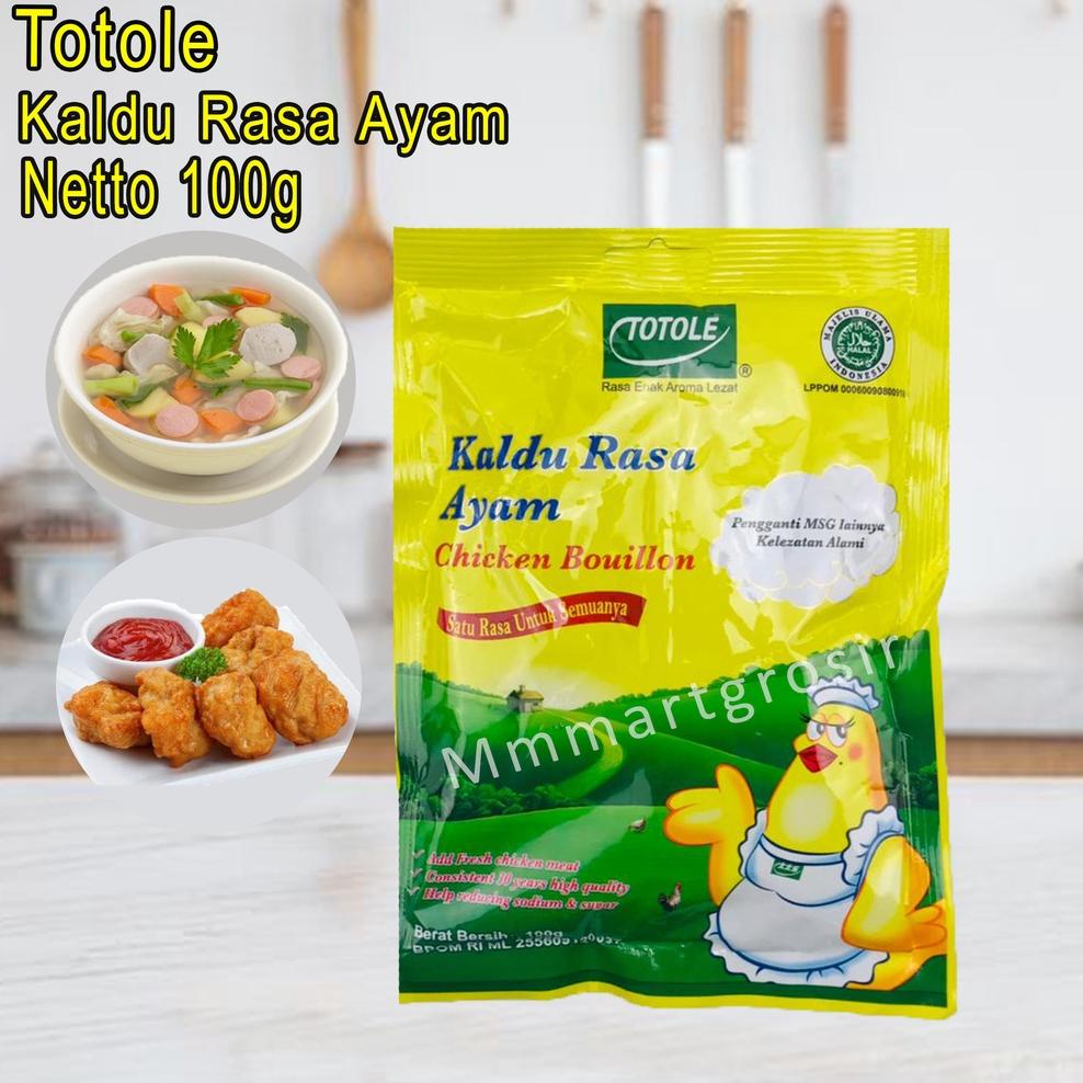 

4.4 Promo Brand Totole / Kaldu Rasa Ayam / Chicken Bouillon / 100g / 270g / 454g