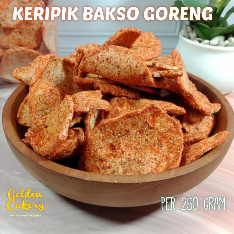

DISCOUNT !!! Keripik Bakso Goreng (Basreng) PEDAS - 250 gr [KODE 9]