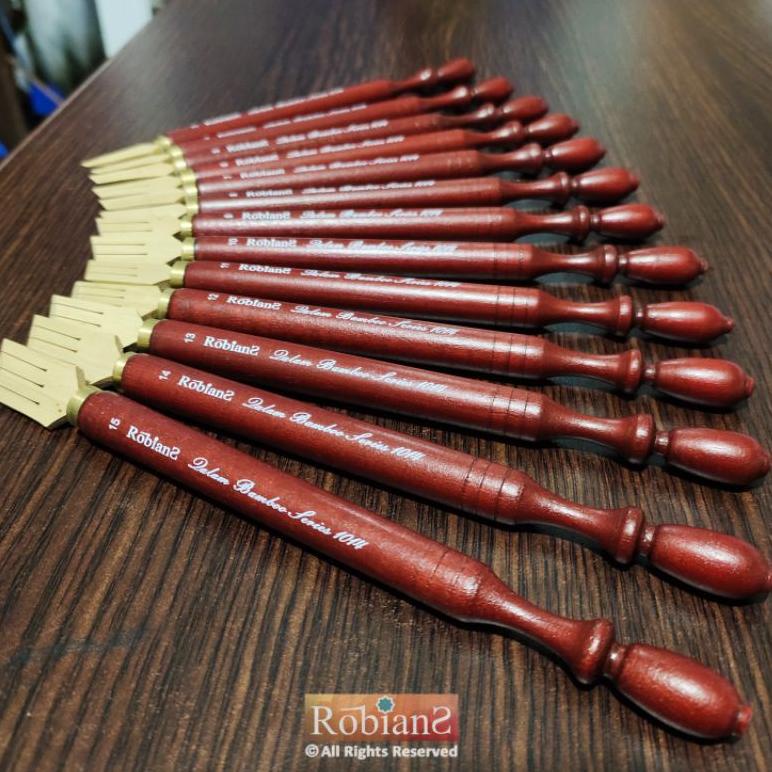 

[KODE QBKGB] Pena / Qalam Kaligrafi - Robians Qalam Bamboo Series 1014