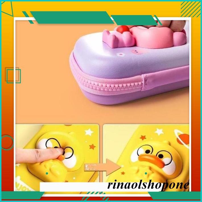 

TEMPAT KOTAK PENSIL ANAK KARAKTER LUCU UNIK SQUISHY 3D WATERPROOF CS14 KUALITAS IMPORT !!