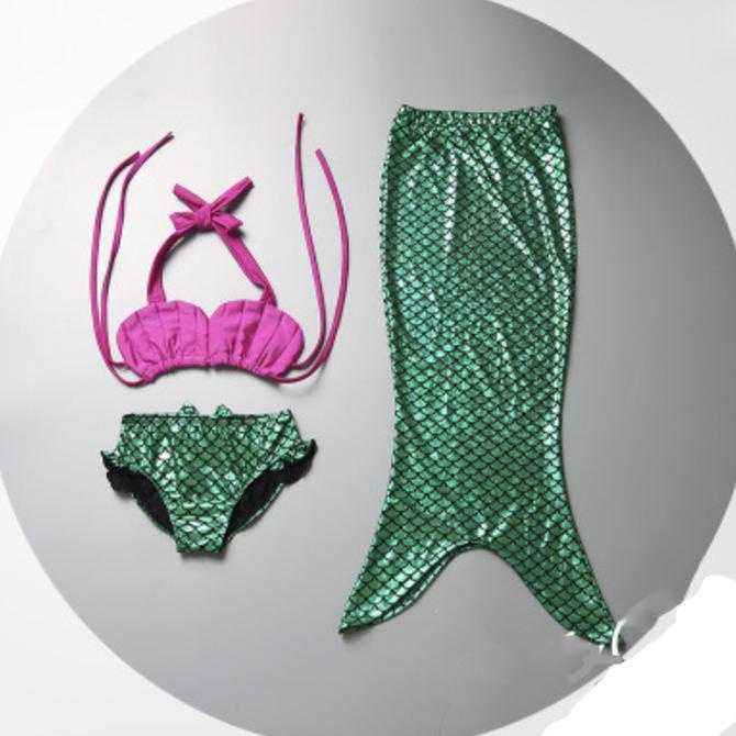 costume renang duyung anak Kostum putri duyung mermaid shell anak