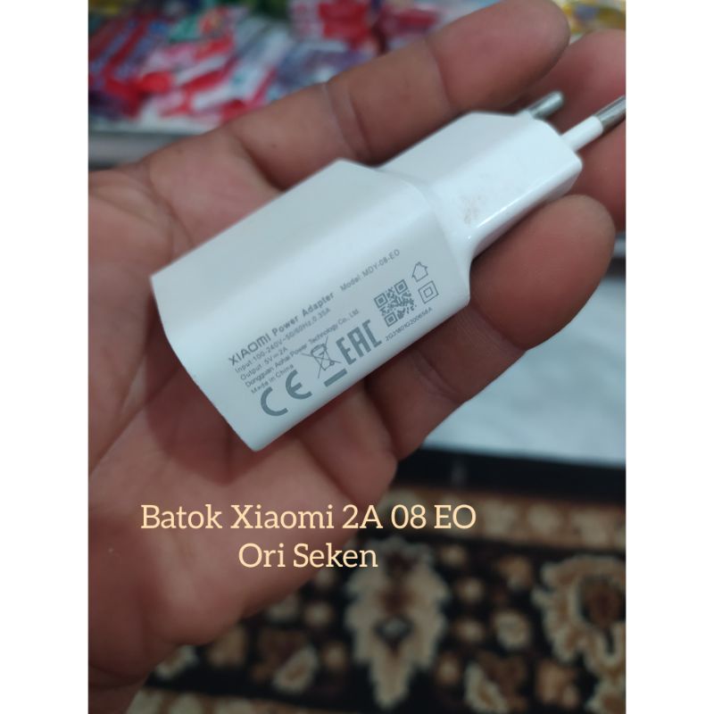 Batok Charger Xiaomi 2A Original Copotan Hp (Bekas)Redmi 5 6