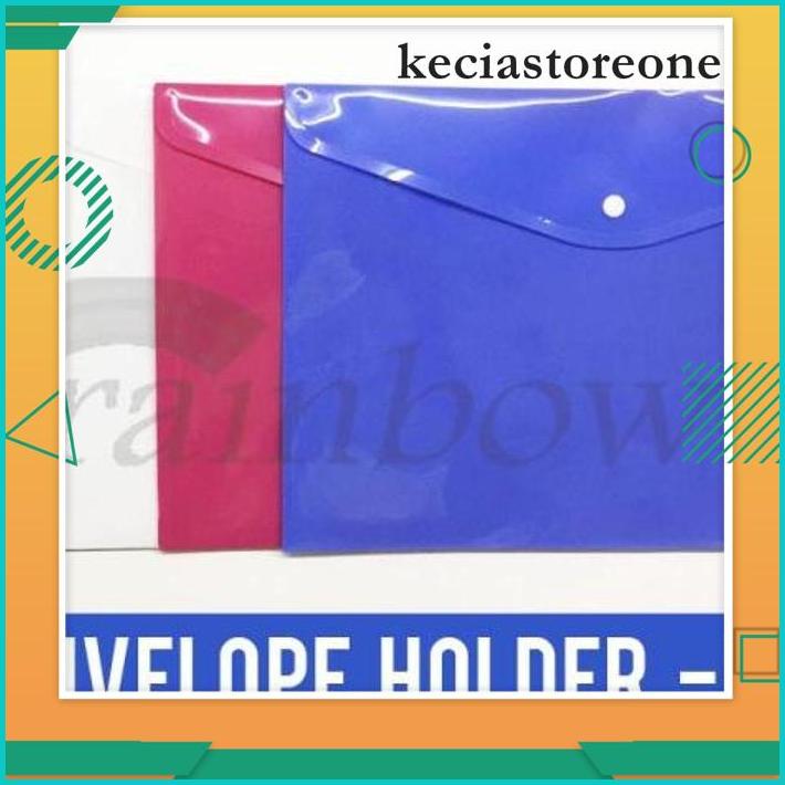

MAP PLASTIK KANCING F4 ENVELOPE HOLDER KING JIM 744GA-E UKURAN F4 BEST PRODUK