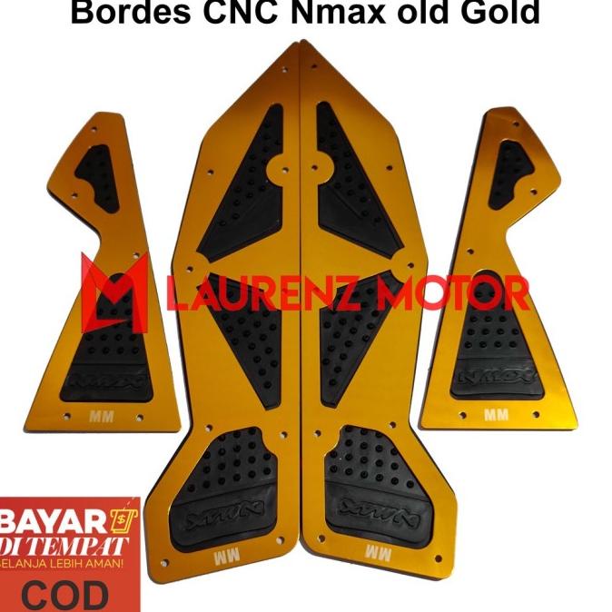 Bordes Nmax Old Cnc Karpet Pijakan Kaki N Max Lama Alas 2015 2016 2017