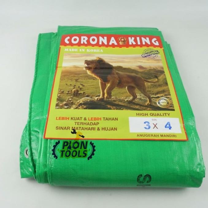 Terpal A12 3x4 Corona King (Hj) Terpaulin Terpal Korea Terpal kolam