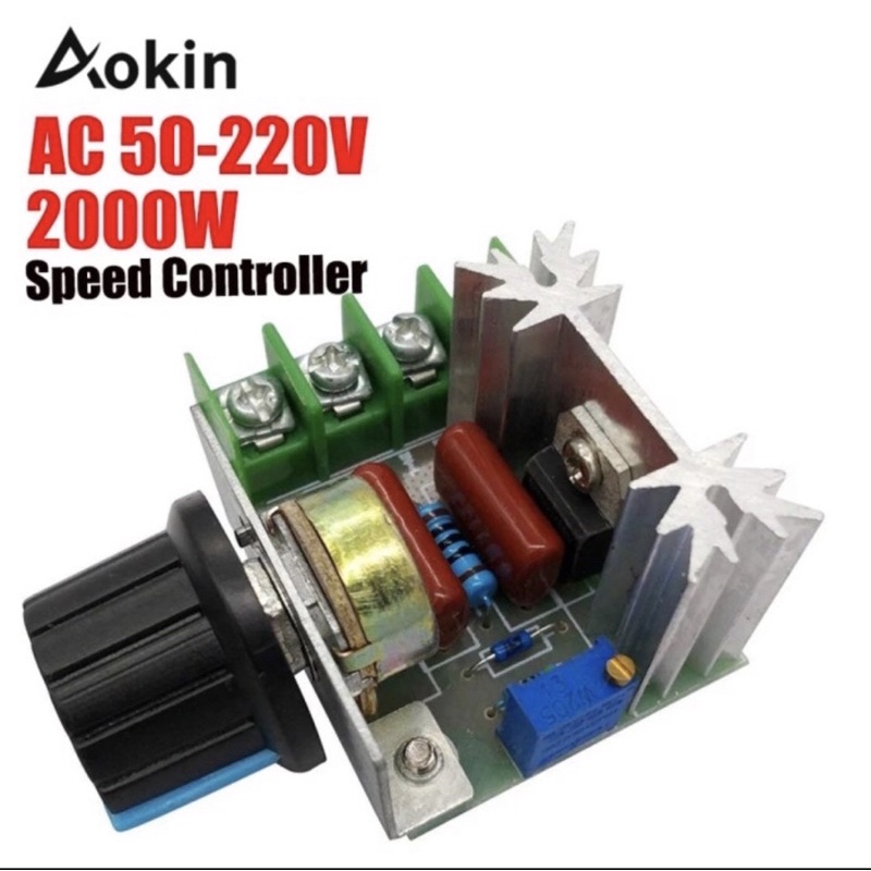 Regulator 2000W 220V SCR Motor Speed Controller Dimmer