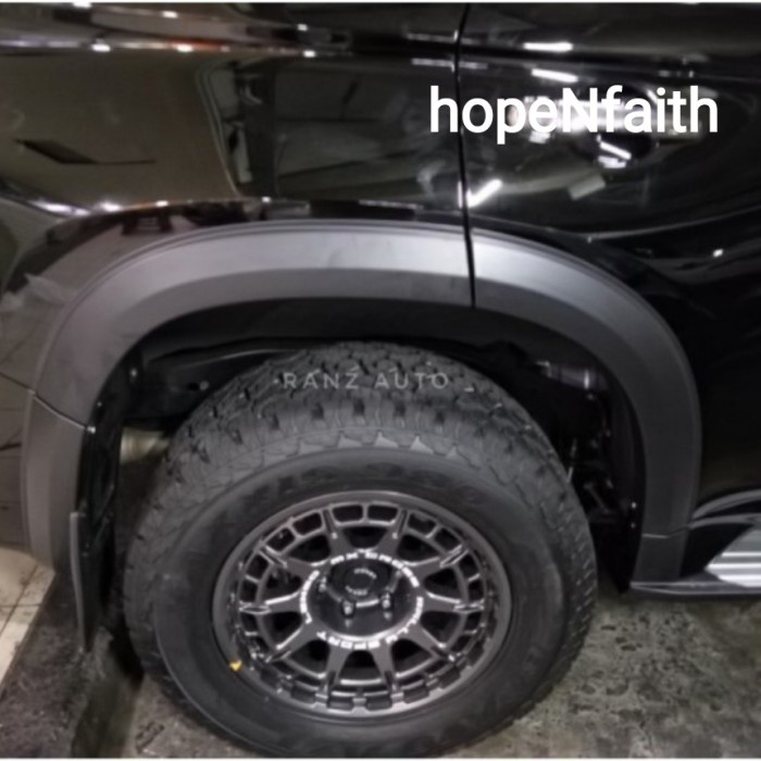 over fender pajero 2021 import plastik/over fender pajero sport 2021