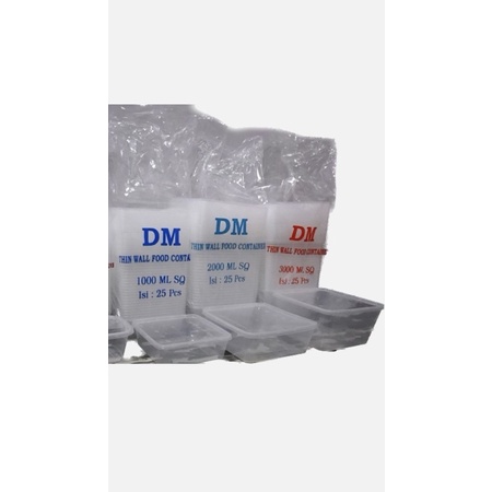 THINWALL - KOTAK MAKAN - 2000ml -DM