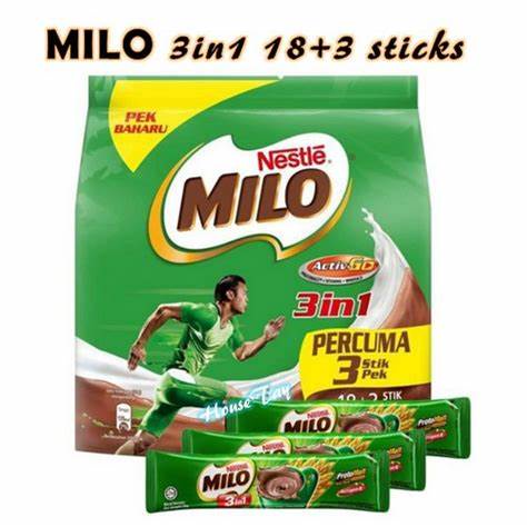 

milo 3in 1 stik free 3 stik