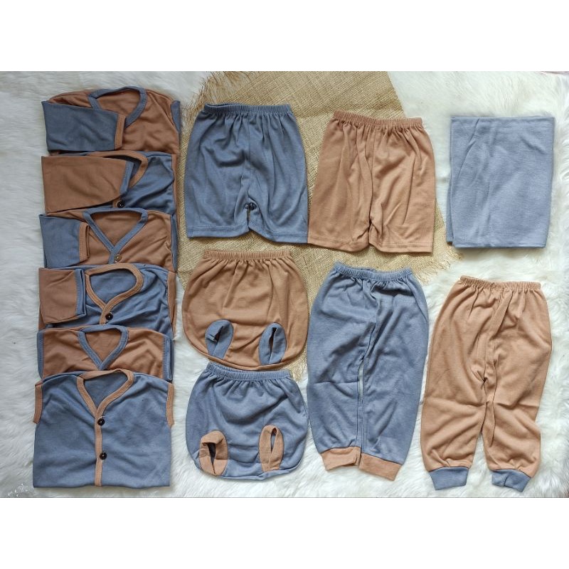[PROMO] Paket hemat pakaian bayi baru lahir kombinasi / Set pakaian bayi