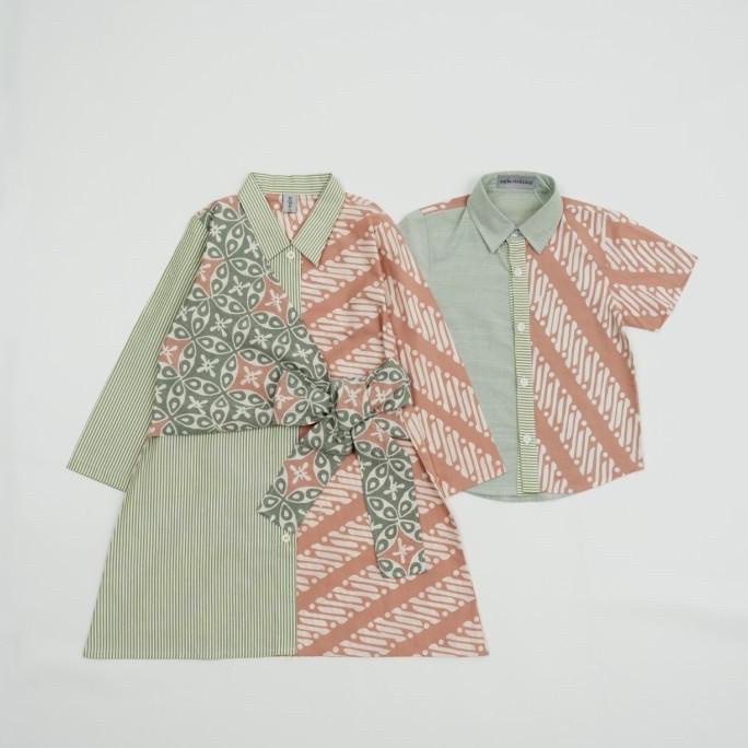 Kemeja anak dan Dress Batik anak aqila.clothing A1132