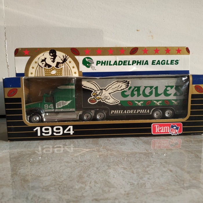 Promo Matchbox Truck Truk Ford Aeromax Trailer Nfl The Eagles 1994 Antik Terbaru