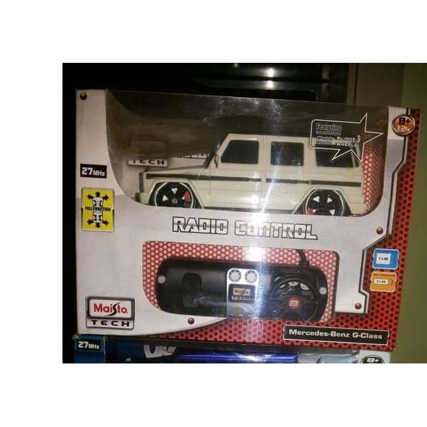 Flash Sale Diecast Maisto R/C 1:24 Mercedes Benz G Class Putih Termurah
