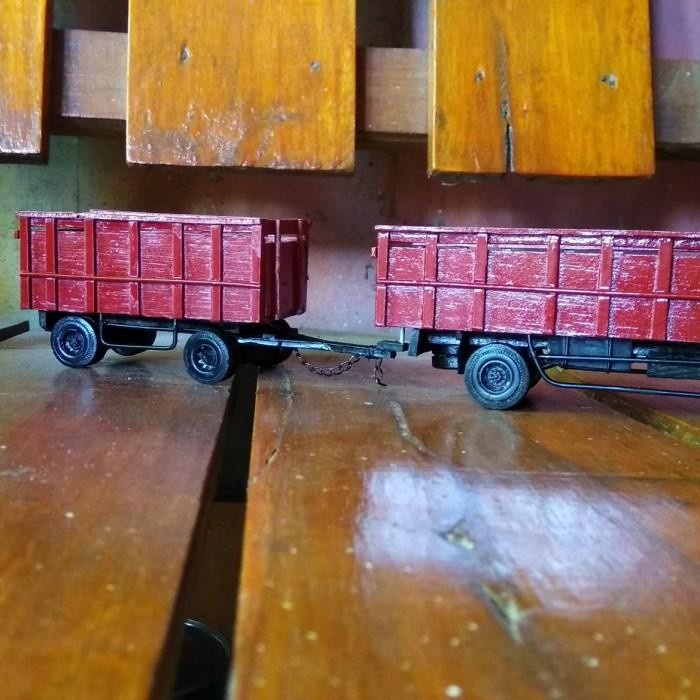 Must Have Miniatur Truk Mercy Bagong Gandengan Termurah