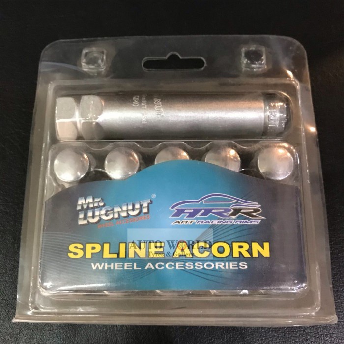 Mur baut roda mobil 12x1.5, 12x1.25