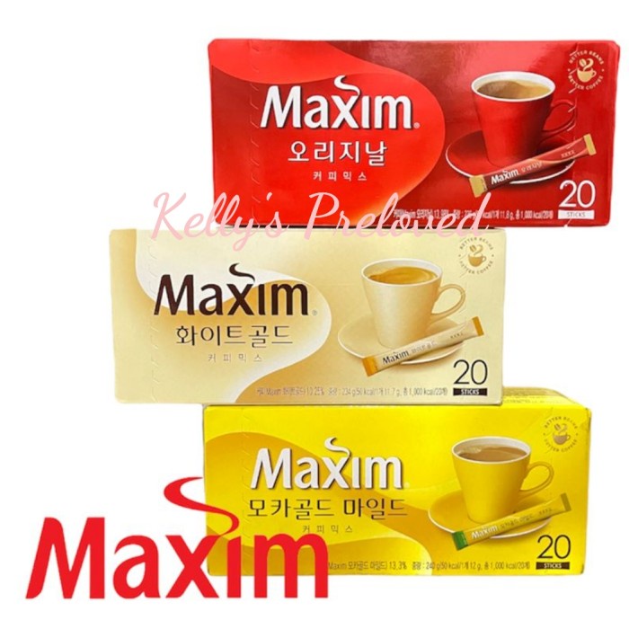 

TERMURAH MAXIM COFFEE 240 gr MOCHA GOLD WHITE GOLD ORIGINAL KOPI KOREA /KOPI EUBE/KOPI KAPAL