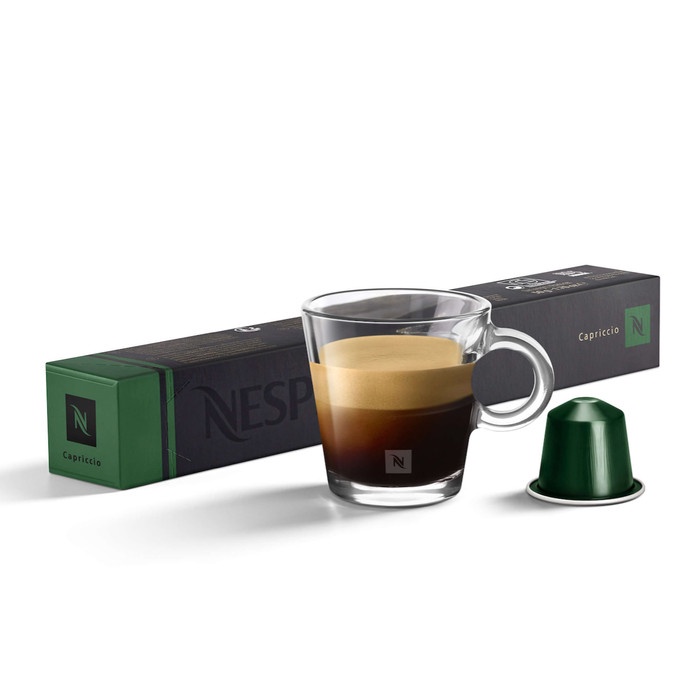 

TERBARU Nespresso Capriccio Coffee Capsule / Kapsul Kopi - 10 capsules /KOPI EUBE/KOPI KAPAL