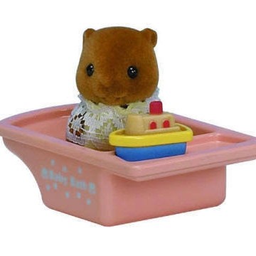 Promo Sylvanian Families Carry Case Beaver Bathtime Flair Terbaru