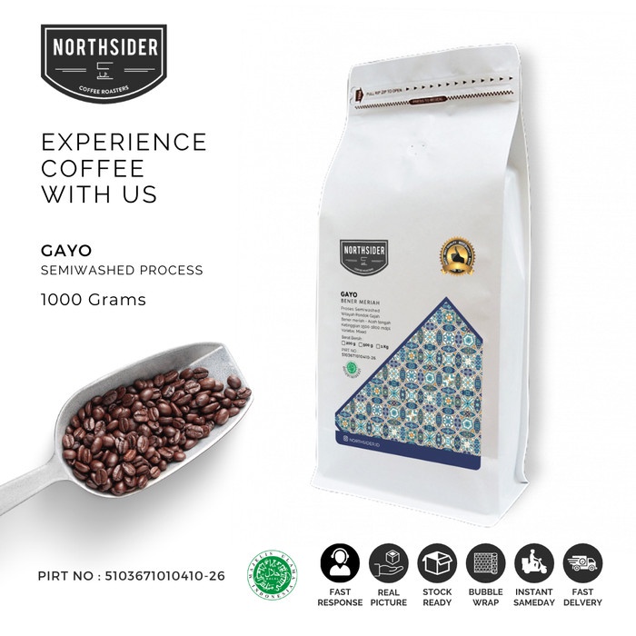 

Discount BIJI KOPI ARABIKA ACEH GAYO SEMI WASHED - NORTHSIDER COFFEE 1KG /KOPI EUBE/KOPI KAPAL