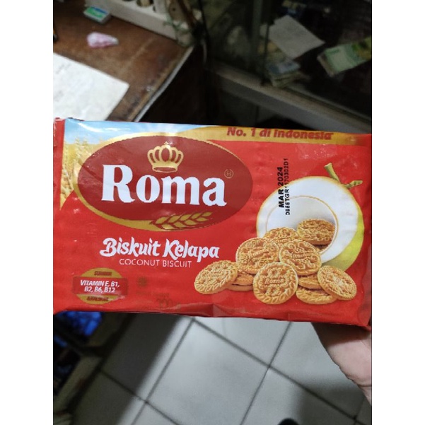 

Roma biskuit kelapa 300g