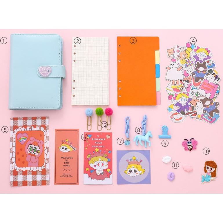 

[LUNEBELLEID] DIY DIARY BOOK PLANNER CANTIK .