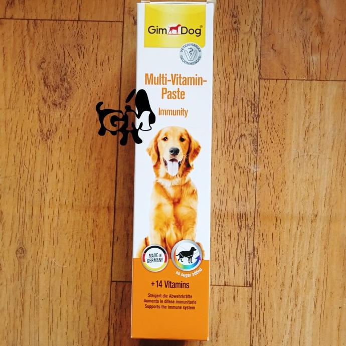 Vitamin Anjing Gimdog Multivitamin Paste Immunity 200gr