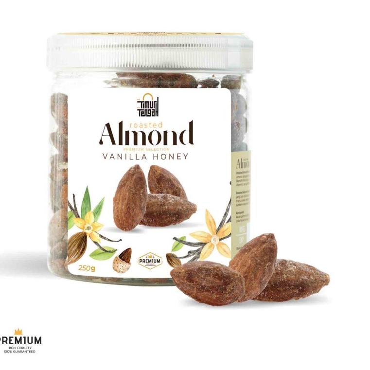 

COD | KI3 | Timur Tengah Kacang Almond Vanilla 250 gr Original Premium