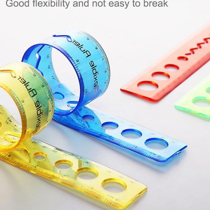 

Sale | KI3 | COD❤️ 30cm Penggaris Lunak Dilipat Portabel Flexible Ruler Alat Tulis Penggaris Plastik / Ruler / Stationery Alat Tulis Sekolah Kantor Karakter-yy