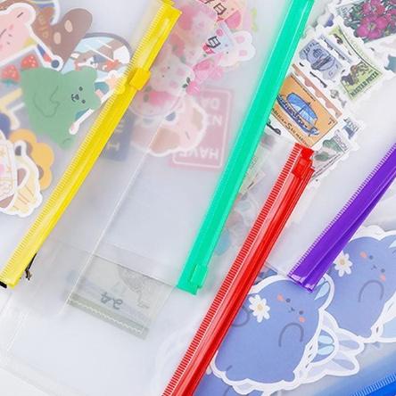 

Sale 6.6 | KP8 | Ziplock Zipper Sleeve WARNA WARNI Binder A5 6 lubang / zipper A6