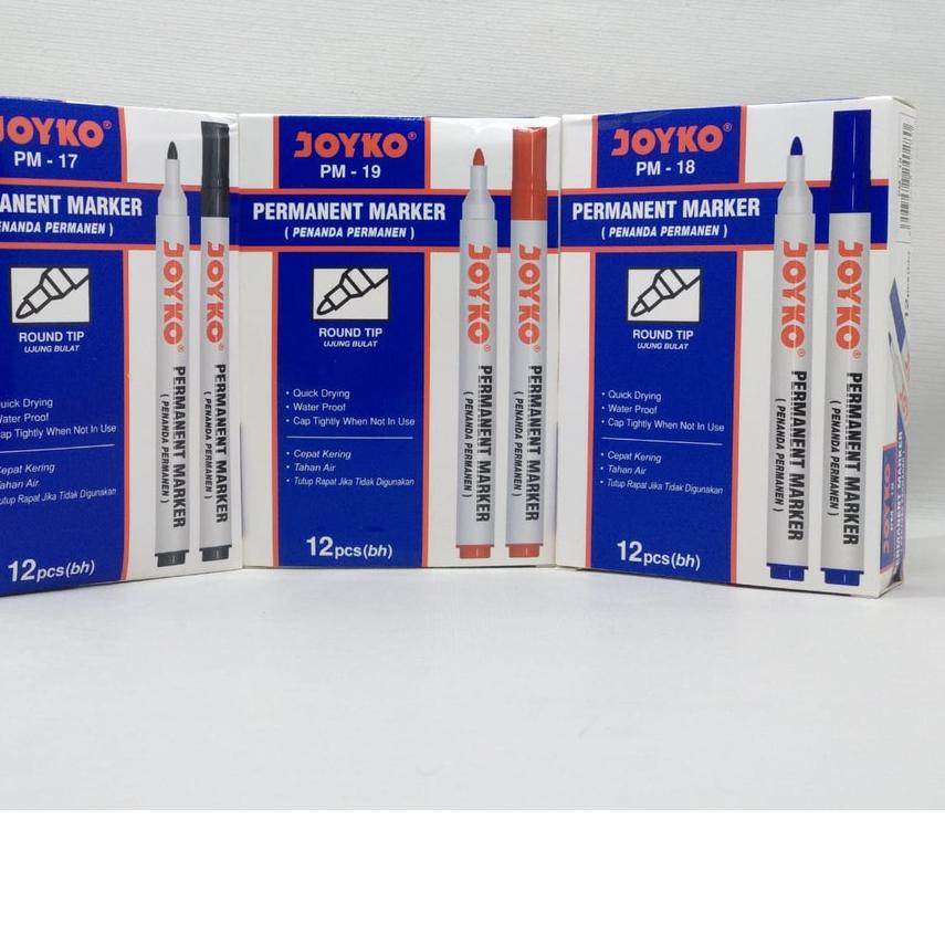 

Promo | FG2 | Spidol Permanen JOYKO / Permanen Marker JOYKO PM 17 18 19