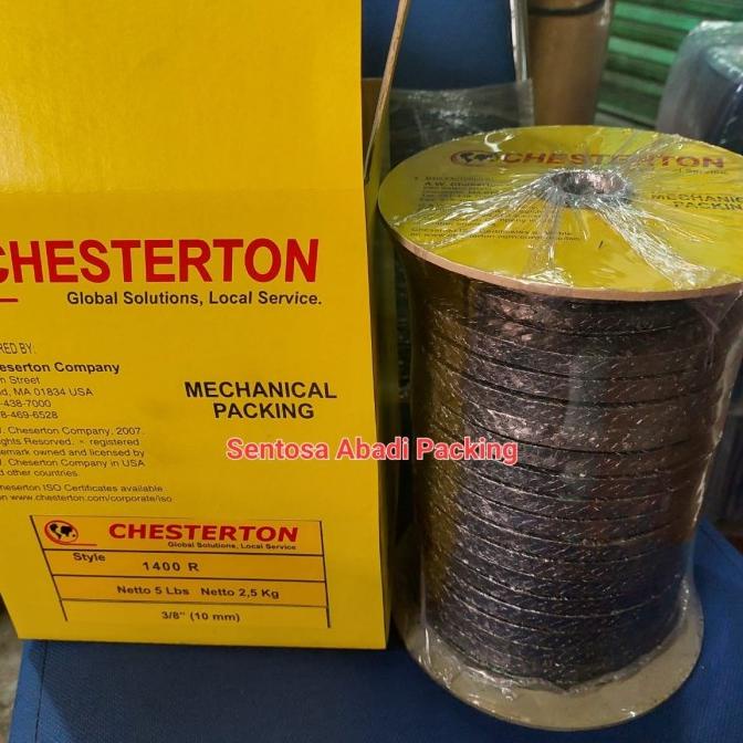 

Gland Packing Chesterton 1400R 8Mmx8Mmx2.5Kg