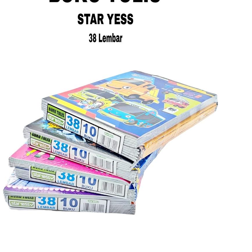 

Promo | KI3 | (Harga Per Pak isi 10) Buku Tulis 38 Lembar YOU by Kiky