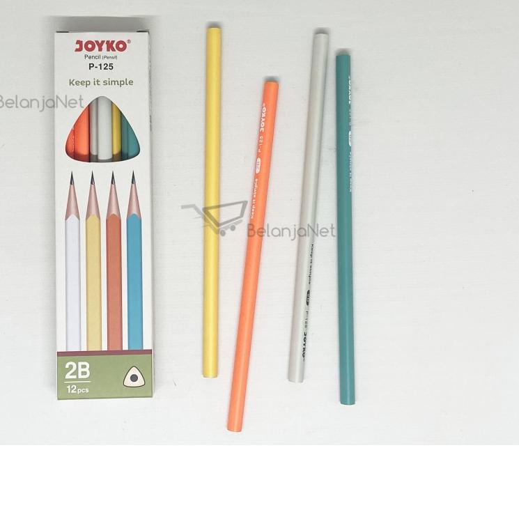 

Sale | HJ6 | Pensil | Pencil Joyko P-125 2B Triangular | Segitiga [1 LUSIN]