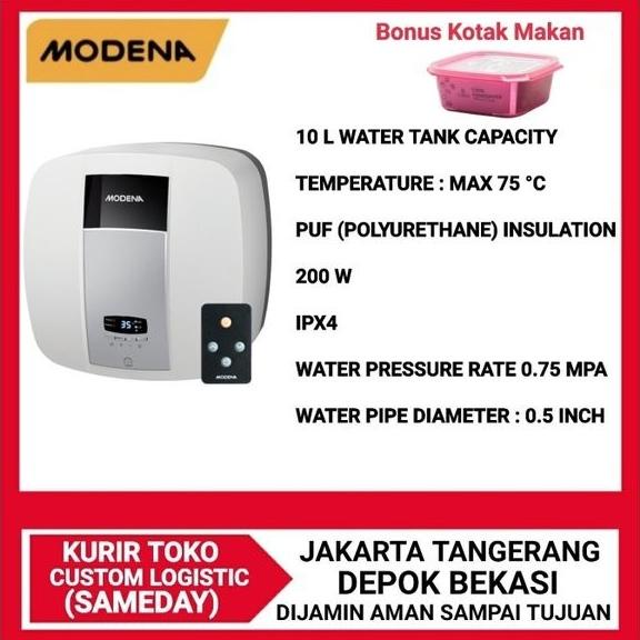 

Rumah Tangga Perlengkapan Kebersihan MODENA Electric Water Heater 10 barang ready kirim