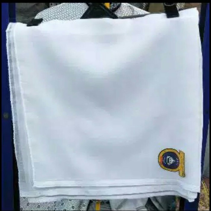 Sorban Sorban Putih polos Sorban Habi Lufki - Putih(G9I4) IMPORT PREMIUM Sorban Tenun Sorban Hitam S