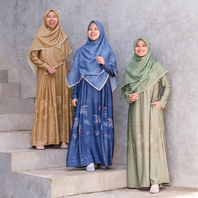Gamis Haraz Motif Terbaru Hijab Alila