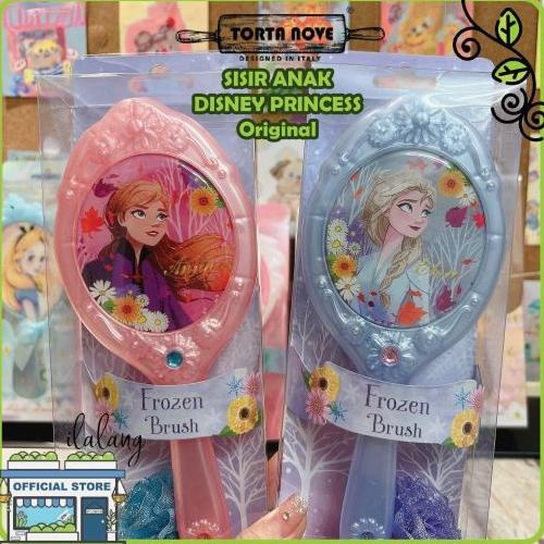 Sisir Anak Princess Disney ORI elsa frozen sisir rambut anti kusut