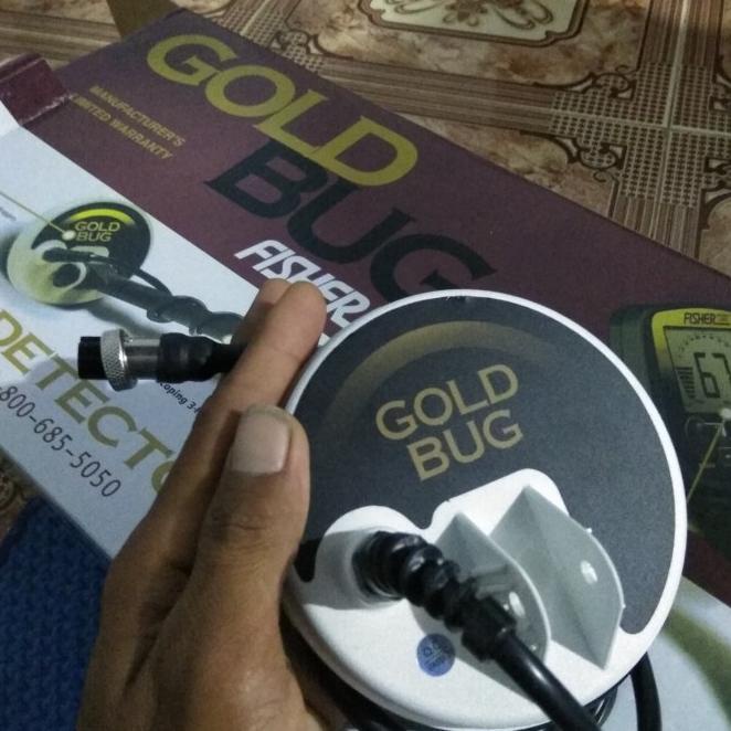 Alat Deteksi Emas Fisher Goldbug 3 Meter Metal Detector