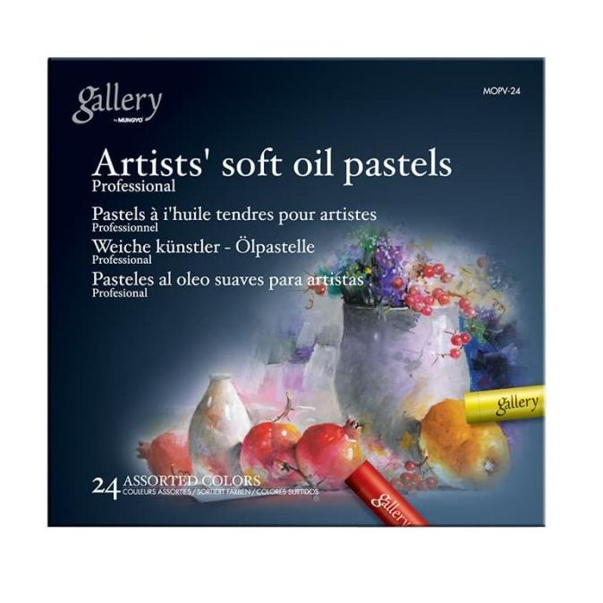 

Mungyo - Artist Soft Oil Pastel/Crayon Minyak 24 PCS