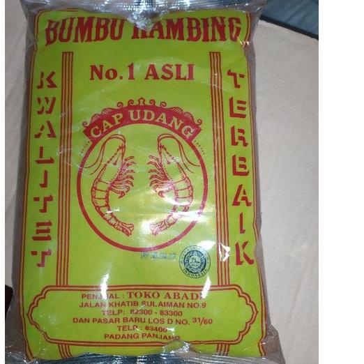 

Star BUMBU PEMASAK KAMBING CAP UDANG 1KG !!
