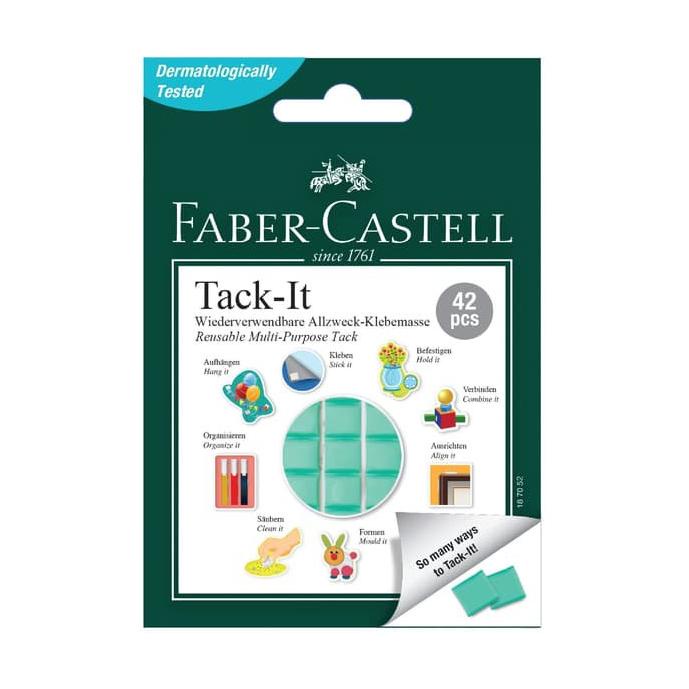 

[LDA88] FABER CASTELL - Tack It Reusable Multi-Purpose Isi 42 - Pack 73