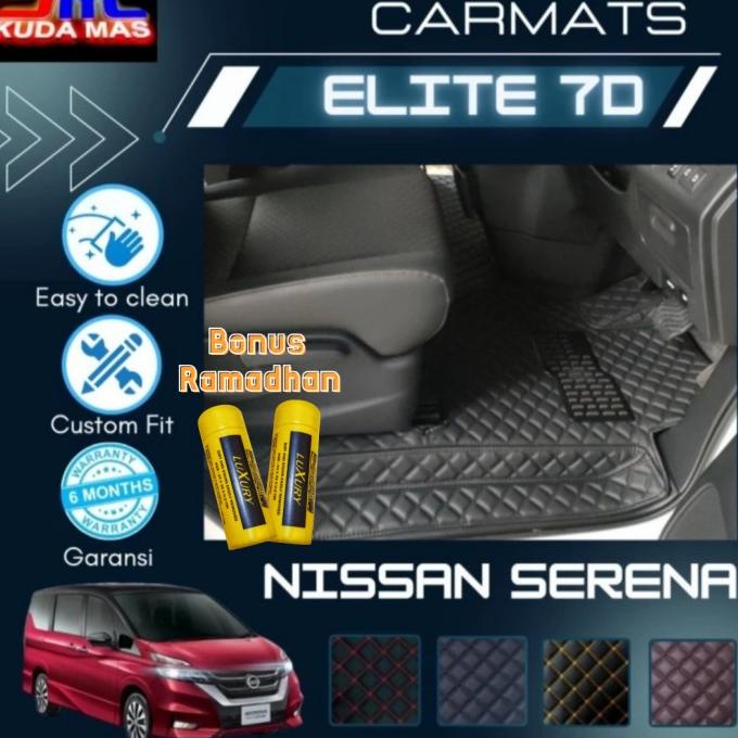 KARPET MOBIL NISSAN SERENA C24,C26,C27 7D PREMIUM