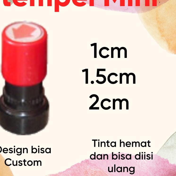 

Termurah | TD4 | STEMPEL MINI UKURAN KECIL
