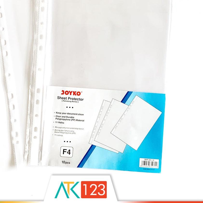 

6.6 Sale | KF7 | Sheet Protector / PP Pockets F4 (Folio) isi 10 Lembar - Joyko