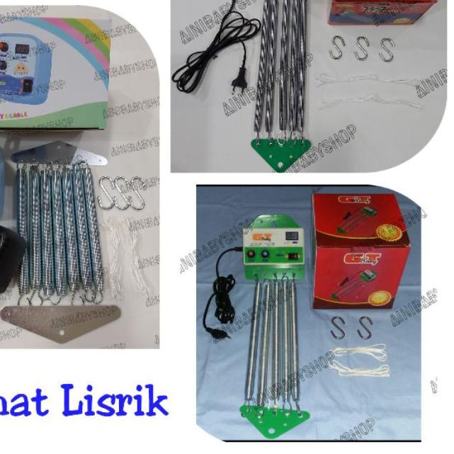 Termurah ✅ Mesin Ayunan Bayi Listrik Merek GT BABY dan WJ BABY/Ayunan Bayi/Perlengkapan Bayi