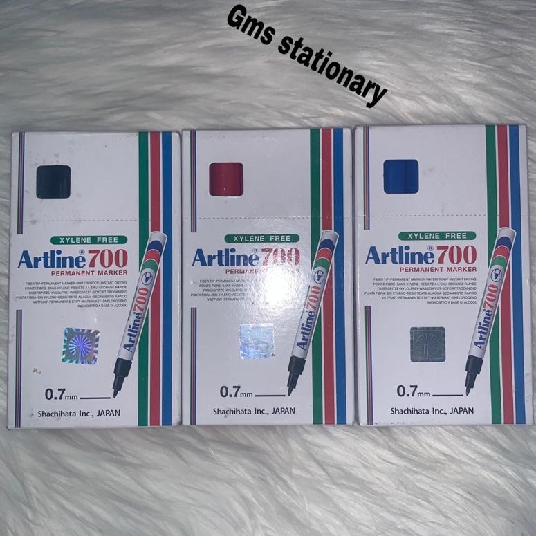 

[COD] LM76LM76 1pcs SPIDOL ARTLINE 700 permanent marker 0,7mm hitam,merah,biru Big Sale )ﾉﾟ