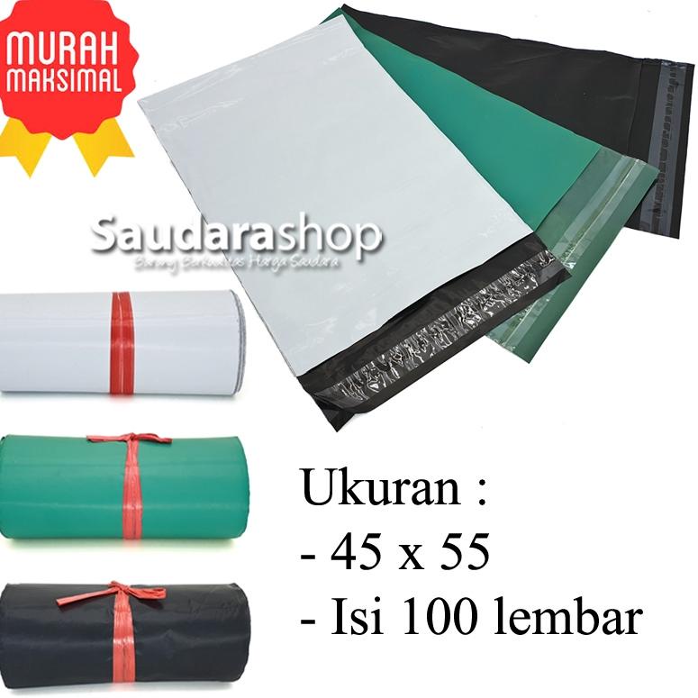 

NEW !! Polymailer Ekonomis 45x55 (100pcs) / Plastik Packing Online 45x55 [KODE 8]