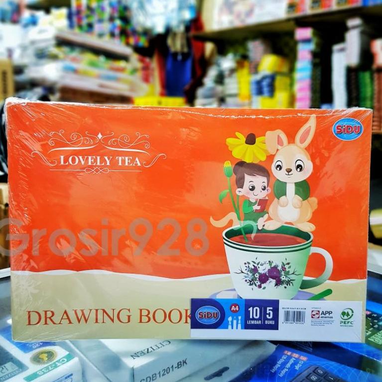 

NEW !! Drawing Book / Buku Gambar A4 Sidu (isi 5) [KODE 69]